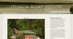Desktop Screenshot of ithacaboathouse.com