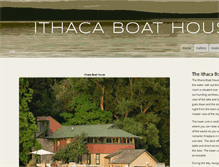 Tablet Screenshot of ithacaboathouse.com